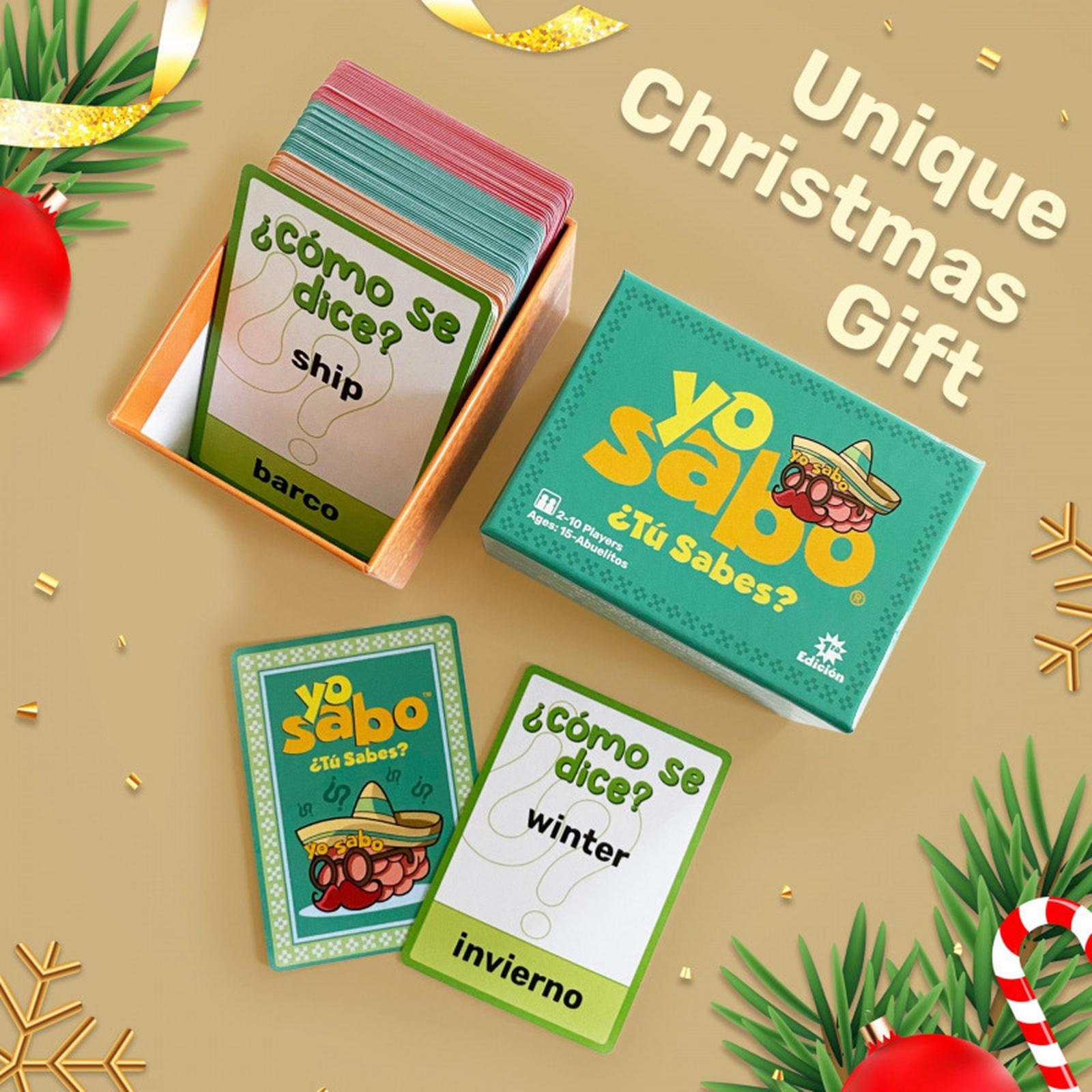 Двуязычная карточная игра Горячая новая игра для семейной вечеринки one size зелёный