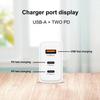 25W Multi-Port Fast Charger Adapter for Apple and Huawei with EU/UK Plugs