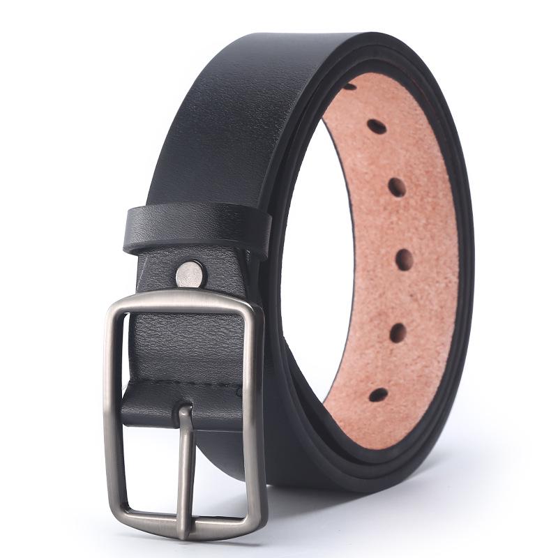 Men's Alloy Pin Buckle PU Leather Casual Jeans Belt