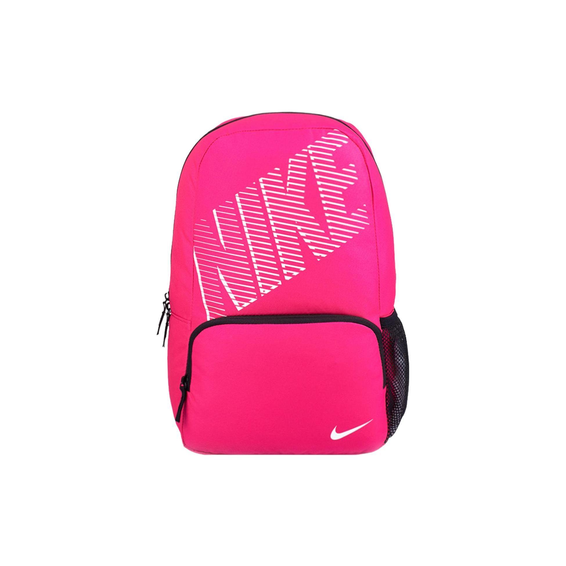

Nike Sports Casual Large Capacity Polyester Backpack Unisex Backpack Rose-Red BA4865-616 Rose Red