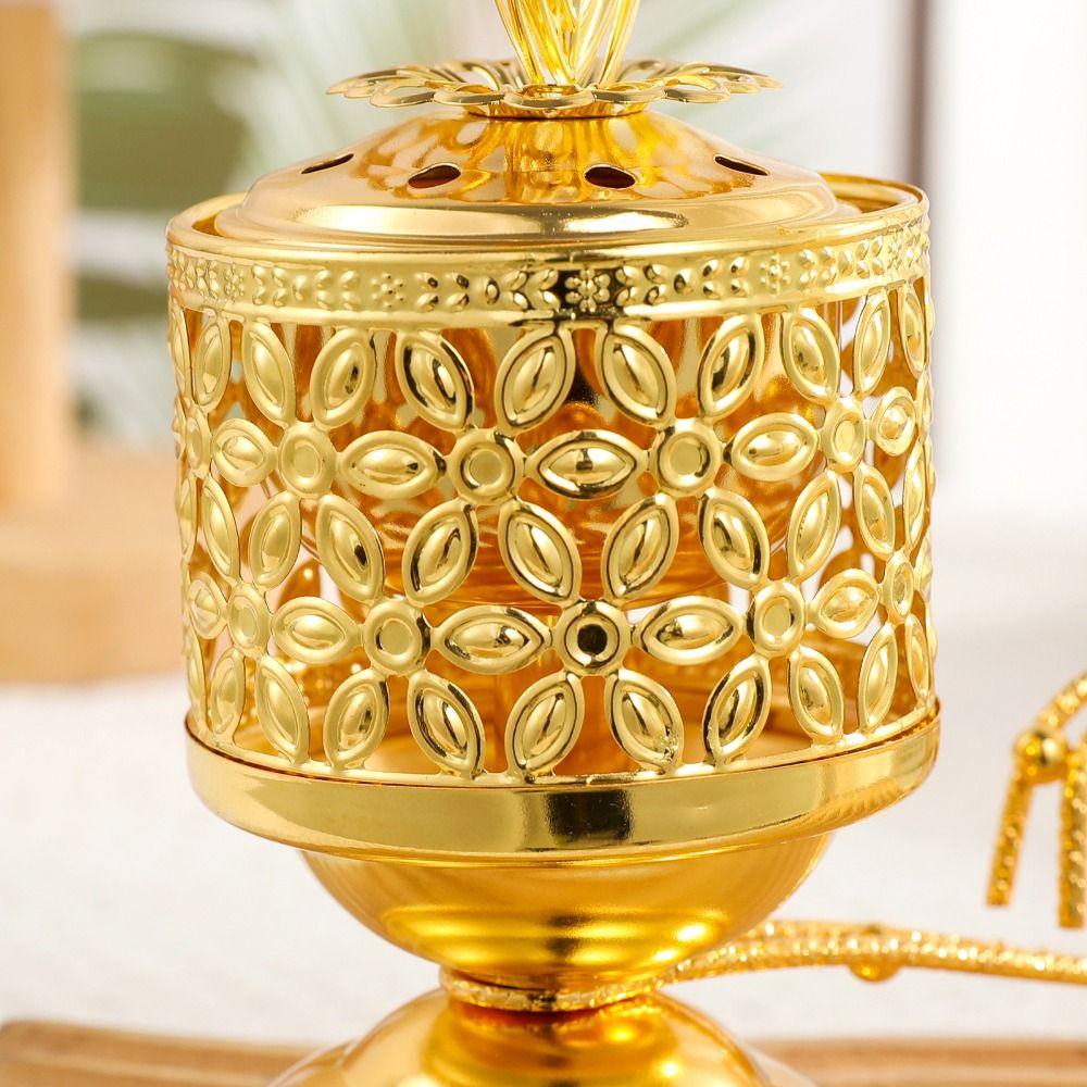 Traditional Middle Eastern Arabic Incense Stove Decorative Metal Incense Stove  Home