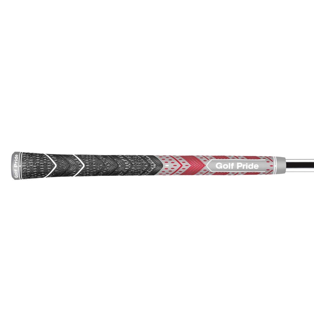 Golf Pride MCC Teams PLUS4 Standard Gray x Red 60 No Backline