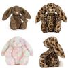 Peluche Jc Rabbit Giocattolo di Peluche con Morbido Pelo Corto per Bambini e Adulti