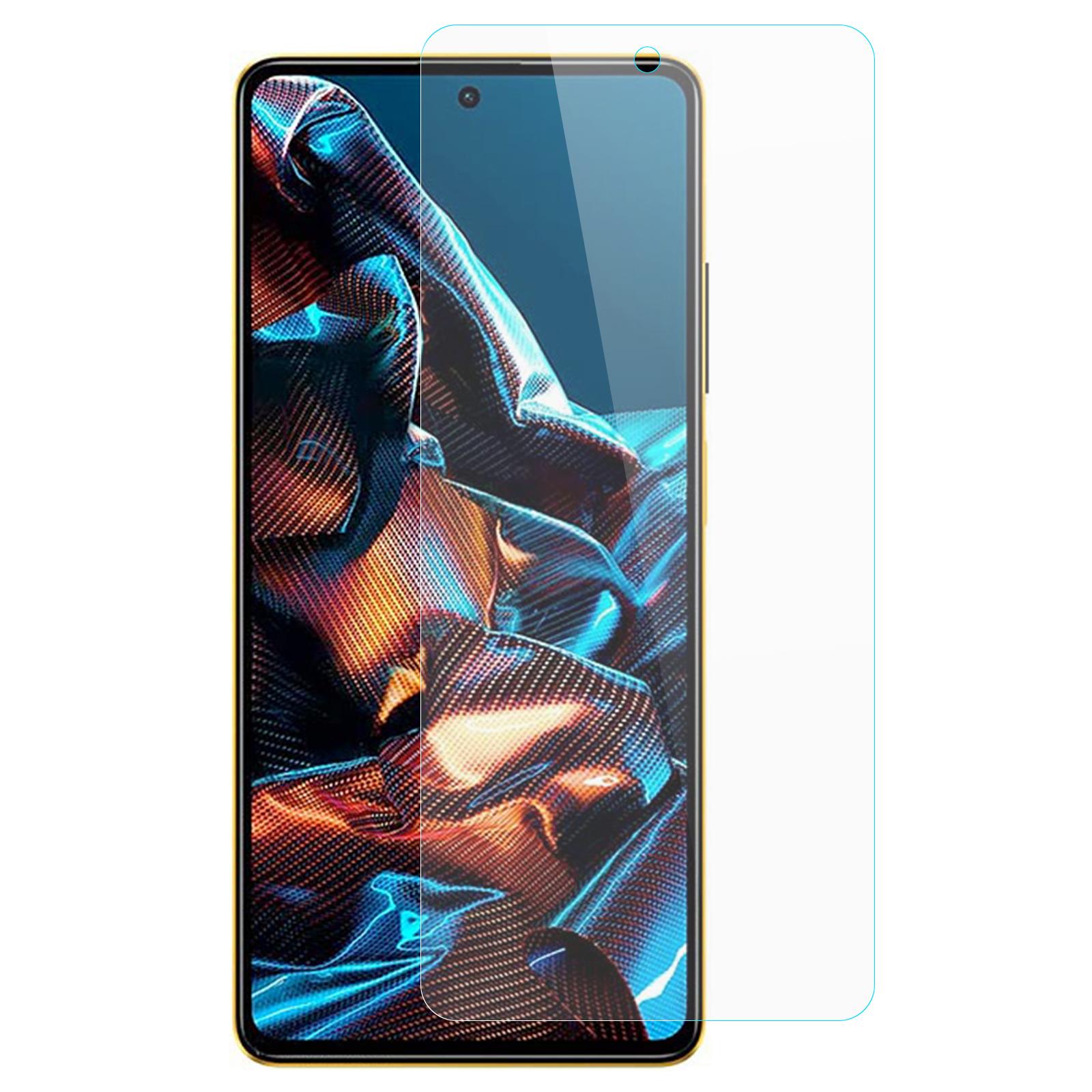 

Screen Protector for Xiaomi Poco X5 Pro 5G/Redmi Note 12 Pro Speed 5G,0.3mm Arc Edge Anti-explosion HD Sensitive Touch Tempered Glass Film Type A