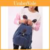 Solid Color Backpack For Women Men With Breathable Fabric And Durable Design For Casual Travel