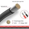 Heavy Type 10AWG Solars Cable With Connectors Waterproofed for Solars Panel Battery Systems