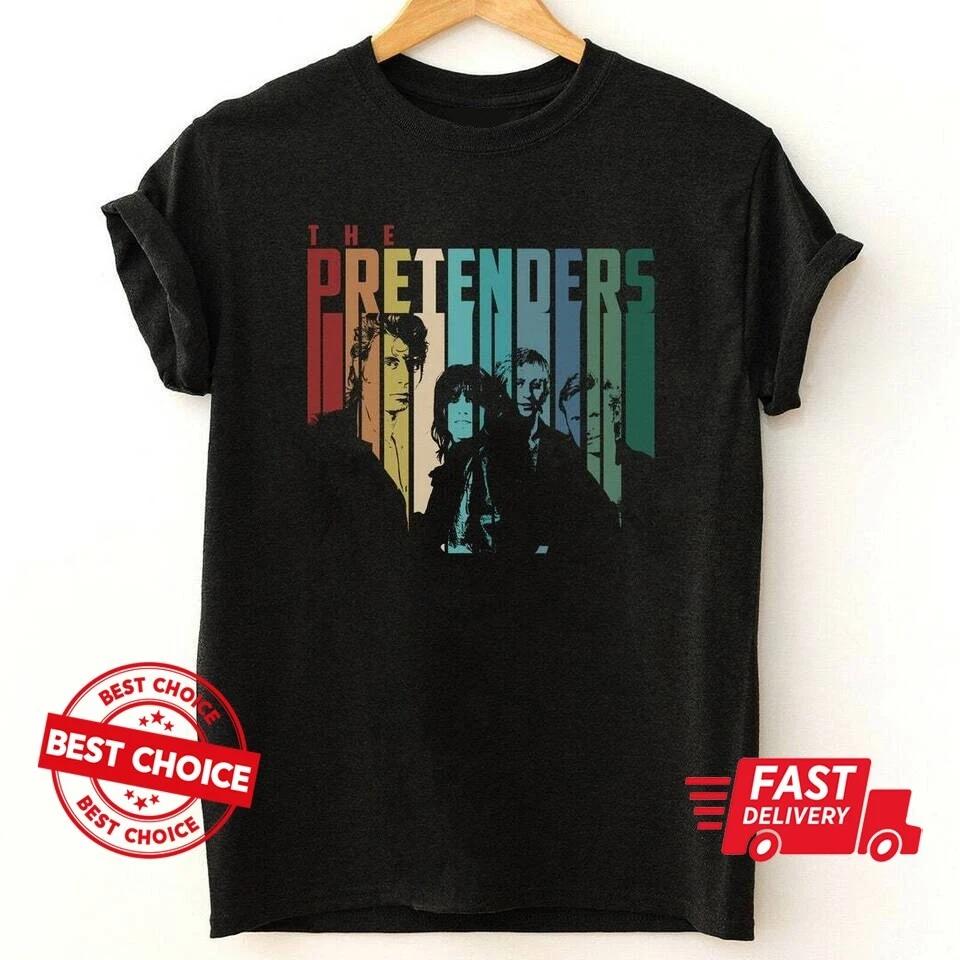 

The Pretenders band t-shirt S-3XL Q87348 4XL