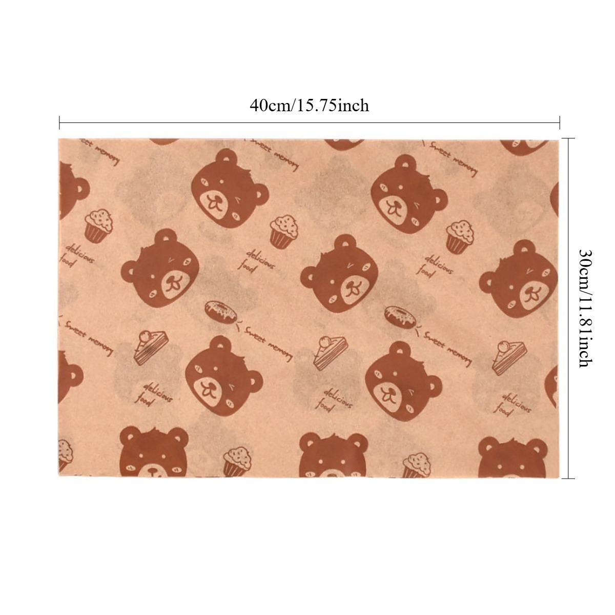 

50 шт. листов пергаментной бумаги, бумага для обертывания сэндвичей, жиронепроницаемая оберточная бумага, подкладки для пищевых корзин для пикника на открытом воздухе, в церквях, дома, на вечеринке, в ресторанах 30x40cm,50pcs