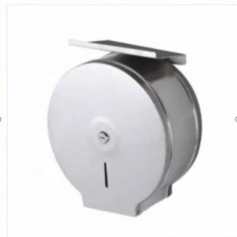 FEEGOO Stainless Steel Large Roll Toilet Paper Dispenser with Phone Holder