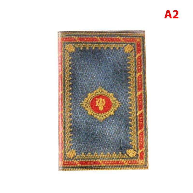 1:12 Scale Miniatures Dollhouse Books Assorted Retro Vintage Mini Books DIY Scene Doll House Decoration