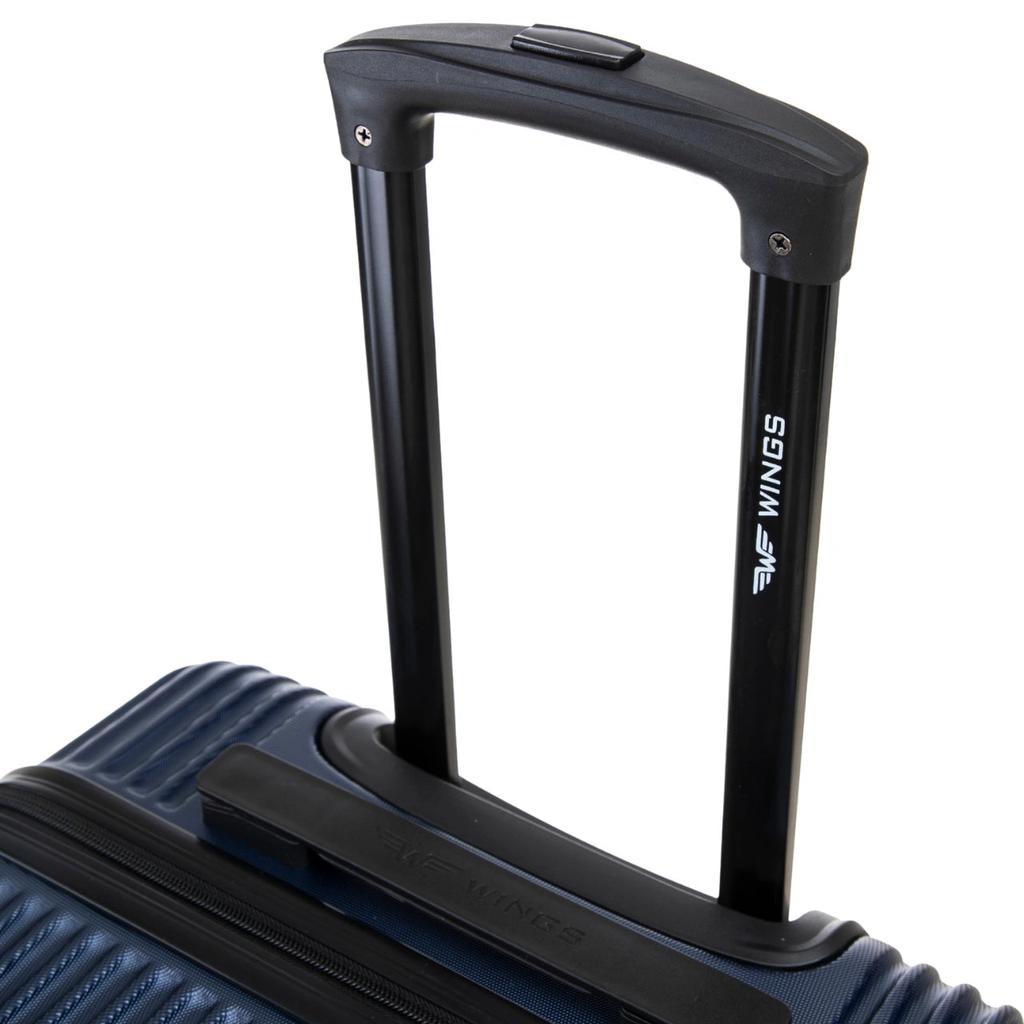 Wings Pc Eco Jackdaw 24" Blue Medium Suitcase