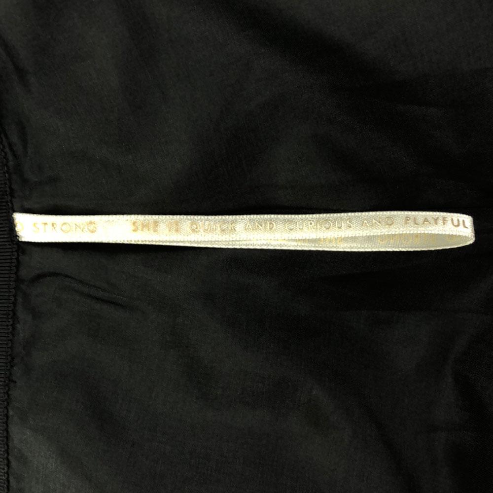 Kate Spade Midi Length Volume Flare Skirt 4 Black Back Zip Women Used