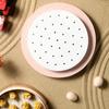 Samcos Steamer Steamer Cooking Convenient for Home Use Paper, 100-sheet Set, 15cm/18cm/20cm Diameter, Perforated, Round, Sheet, Disposable, Paper,