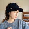 Autumn and Winter Warm Casual Versatile Face Small Baseball Cap Women
