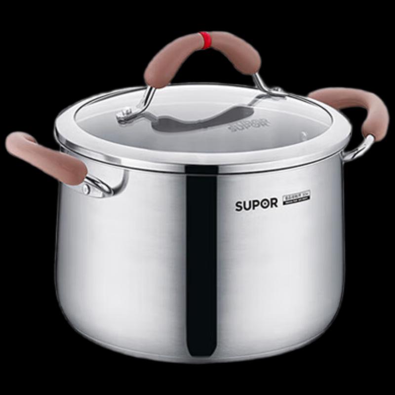 

Supor Little Red Circle 304 Stainless Steel Soup Pot