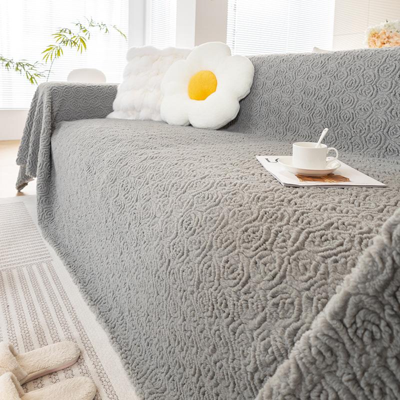 High-Grade Sofa Towel All-Inclusive Universal Cover Cover Dust Cover Nap Blanket Blanket Autumn and Winter