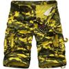 Summer Men's Loose Plus Size Casual Camo Short Pants Cargo Shorts