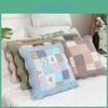 Case Pillow Square Print Vintage Design Sofa Bedroom Comfortable Home Textile 4545cm Ulzzang Sweet Popular Daily Decorative Ins