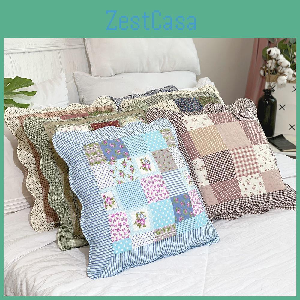 Case Pillow Square Print Vintage Design Sofa Bedroom Comfortable Home Textile 4545cm Ulzzang Sweet Popular Daily Decorative Ins