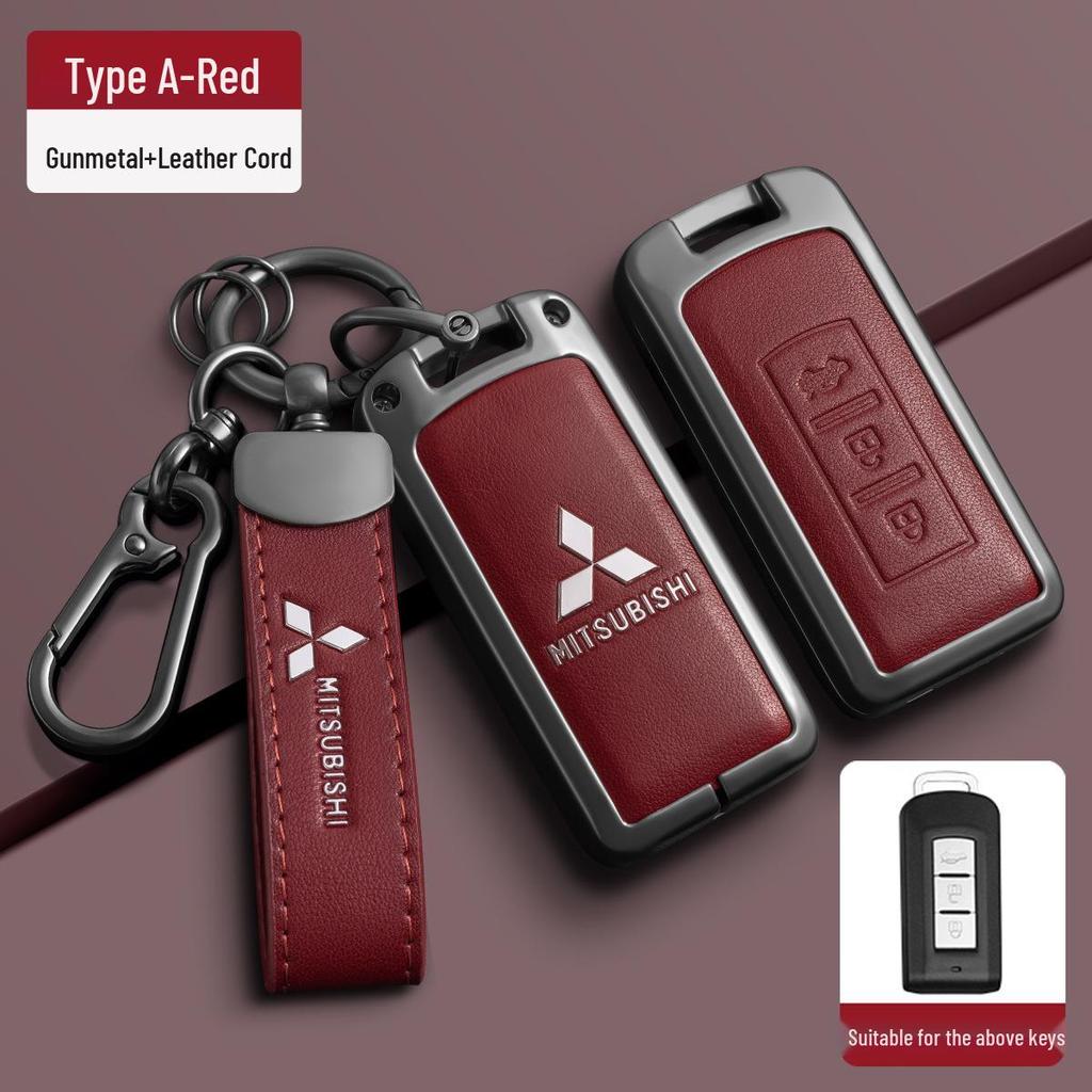 Mitsubishi Outlander/Eclipse/ASX/Pajero Key Case – High-Grade Shell Buckle