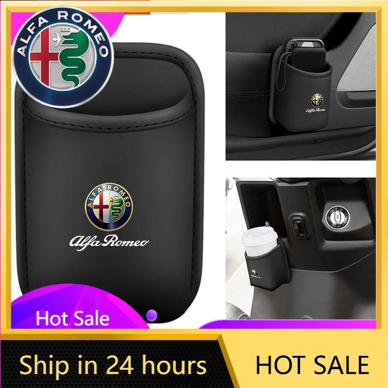 Car Stickers For Alfa Romeo Car Door Cup Holder Drink Rack Storage Bin Back Seat Cup Holder For Alfa Romeo Giulietta 159 147 156 Mno522