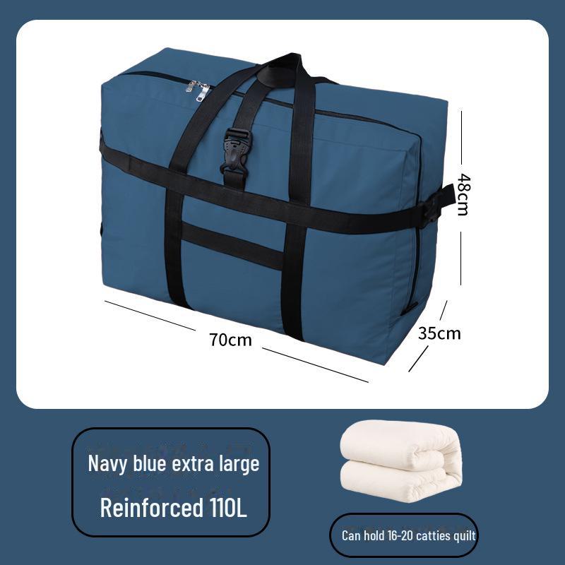 Large Capacity Travel Luggage Bag, 158L - Ideal for Study Abroad, Checked Luggage, Moving, and Storage