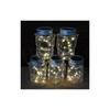 Premium Quality Led Fairy Light Solar Mason Jar Lid Light Color Changing For Yard And Room Decor