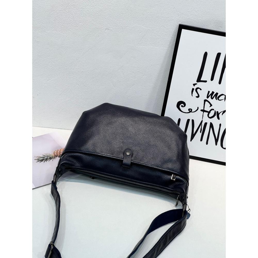 Geantă Pătrată din Piele Naturală de Vacă, Geantă Pătrată Orizontală Crossbody, Modă Populară de Nișă, Geantă de Umăr Practică din Piele Moale pentru Femei