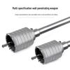 Electric Hammer Drill Bit for Concrete and Wall Tiles - Hole Opener for Air Conditioner Installation