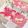 Anime Desk Mat Pokmon Gengar Bulbasaur Jigglypuff Keyboard Pad Large Mousepad Cute PC Accessories XXL Gamer Cabinet Mouse Pad