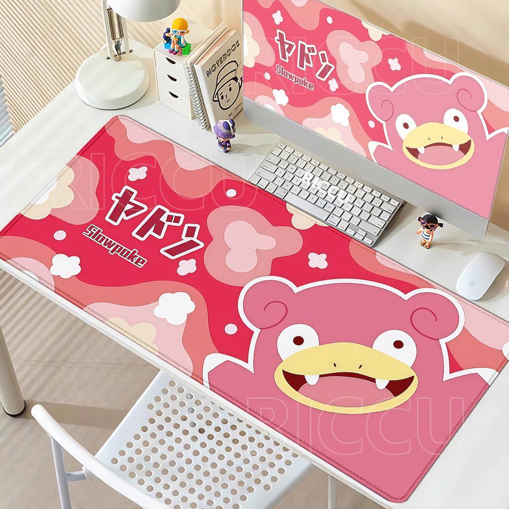 Anime Desk Mat Pokmon Gengar Bulbasaur Jigglypuff Keyboard Pad Large Mousepad Cute PC Accessories XXL Gamer Cabinet Mouse Pad