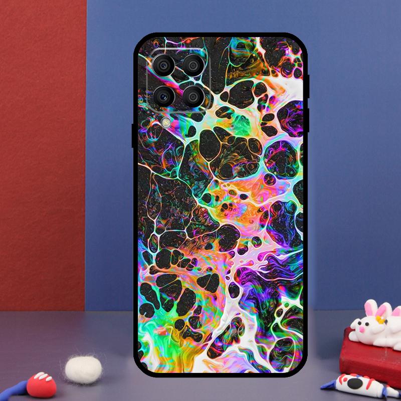 Psychedelic trippy abstract art For Samsung Galaxy M33 M13 M23 M53 M15 M55 M31 M51 M14 M34 M54 M20 M30s M32 M52 Phone Case