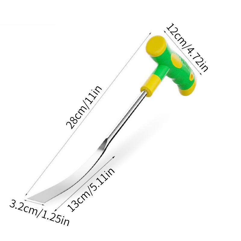 Многофункциональный садовый инструмент Лопата для выкапывания диких овощей Лопата для удаления морских растений Лопата для уплотнения почвы Железная мотыга Лопата для прополки