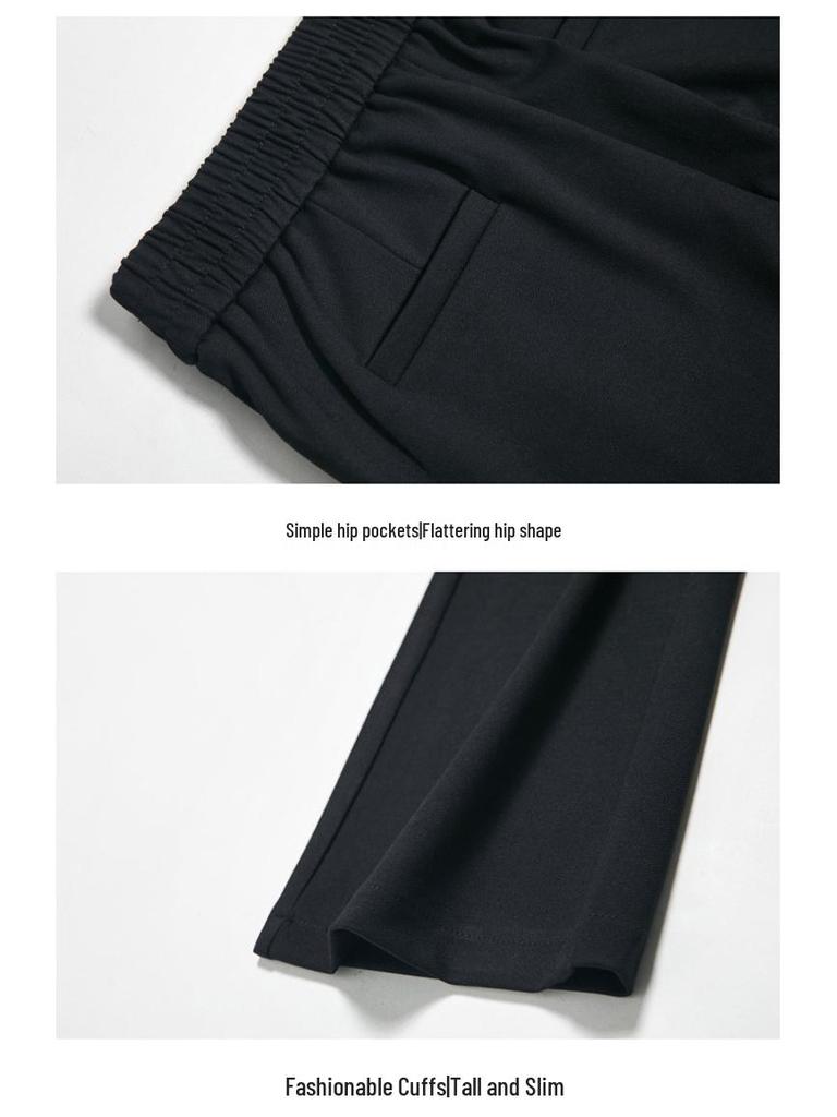 Women's 2024 High Waist Slimming Flare Pants with Elastic Waist - Spring/Autumn Plus Size