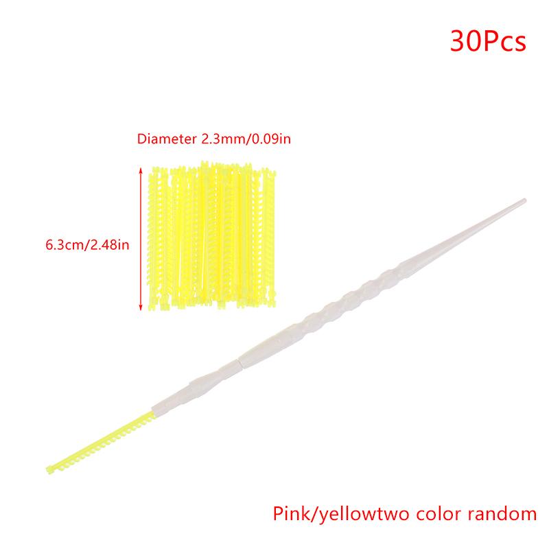 30Pcs/Set 2.3/3.3/4/5Mm Hair Root Perm Rods Bars Curlers With Clips Bangs Fluffy Salon Hair Rollers Set Hair Styling Tools