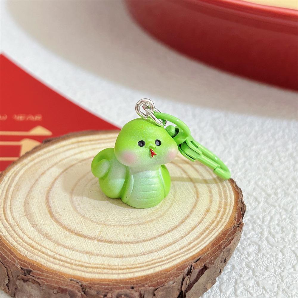 

Брелок-подвеска «Змея богатства», китайский мультяшный знак зодиака, брелок-подвеска «Год змеи», пара Style 8