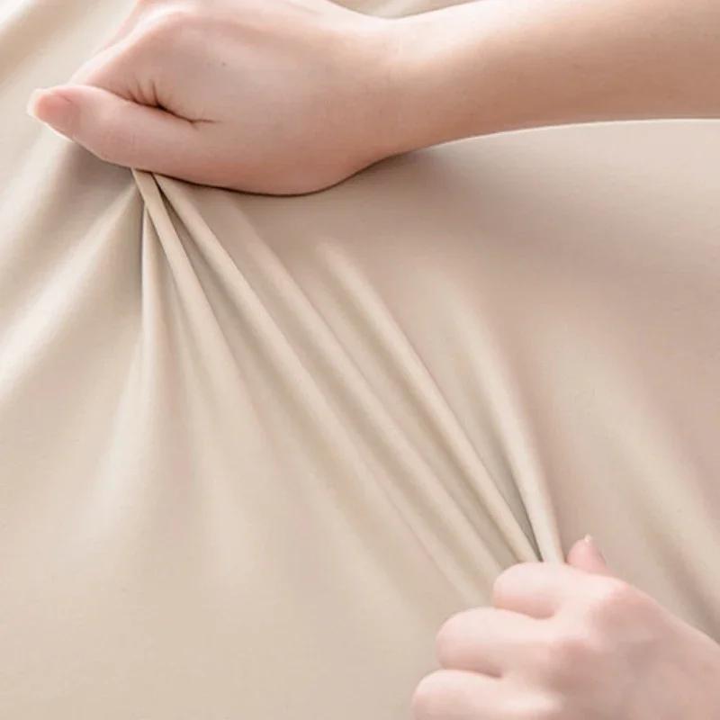 Waterproof PU Leather Chair Cover Thick Sponge Cushion Integrated Backrest Seat Cover Office Hotel Dining Seat Cushion Cover