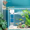 All-in-One Aquarium Filter Pump, 6 Functions for Clean Water & Oxygen, Silent Internal Filter Aerator Wave Maker, 220V