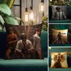 PPUBG Game Cushion Cover Natural Linen Pillow Case DoubleSided Print Decorative Sofa Pillowcase Home Decor Gift