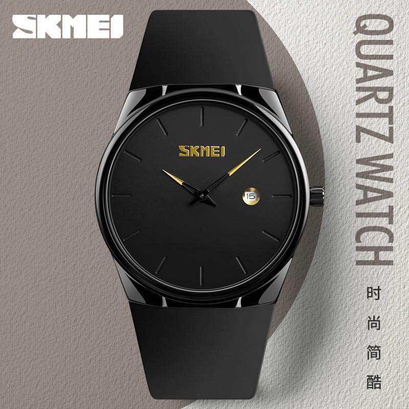 Moment Beauty Trend Simple Atmospheric Calendar Watch Male Youth Fashion Leisure Commuter Quartz Watch