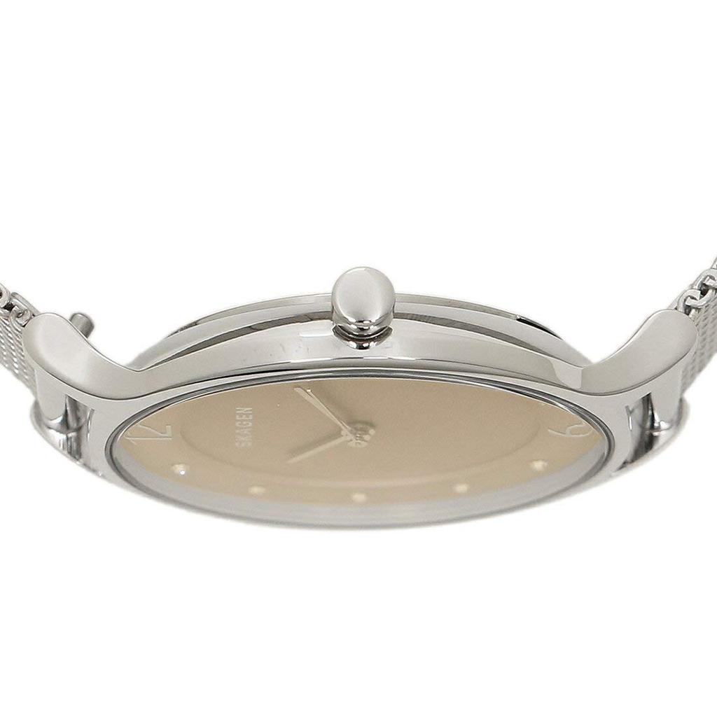 Skagen Women's Watch, SKW2649, Silver/Beige [Parallel Import]