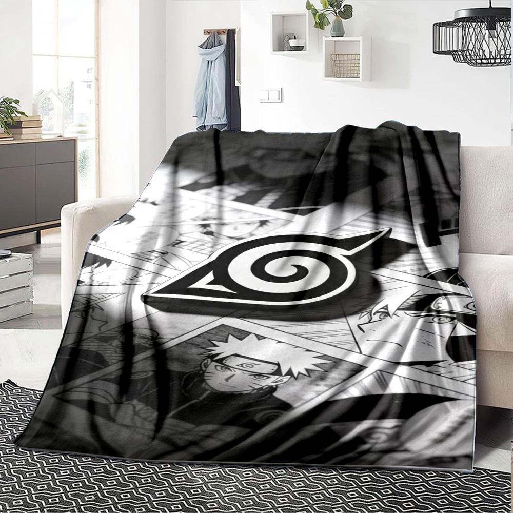 Naruto Blanket Soft Warm Cozy Suitable for Couch Chair Office for All Occasions Playful Design Suitable for Gifting Relatives and Friends