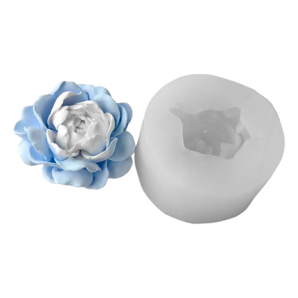 Flower Silicone Candle Molds for Making Candle Soap Epoxy Resin Multipurpose Silicone Mould for Gypsum Decoration