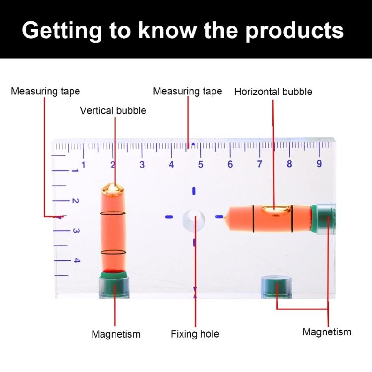 Hand Magnetic Leveling with Simple View Designings Precisions Accuracy Tool Leveling for Professional & Projects