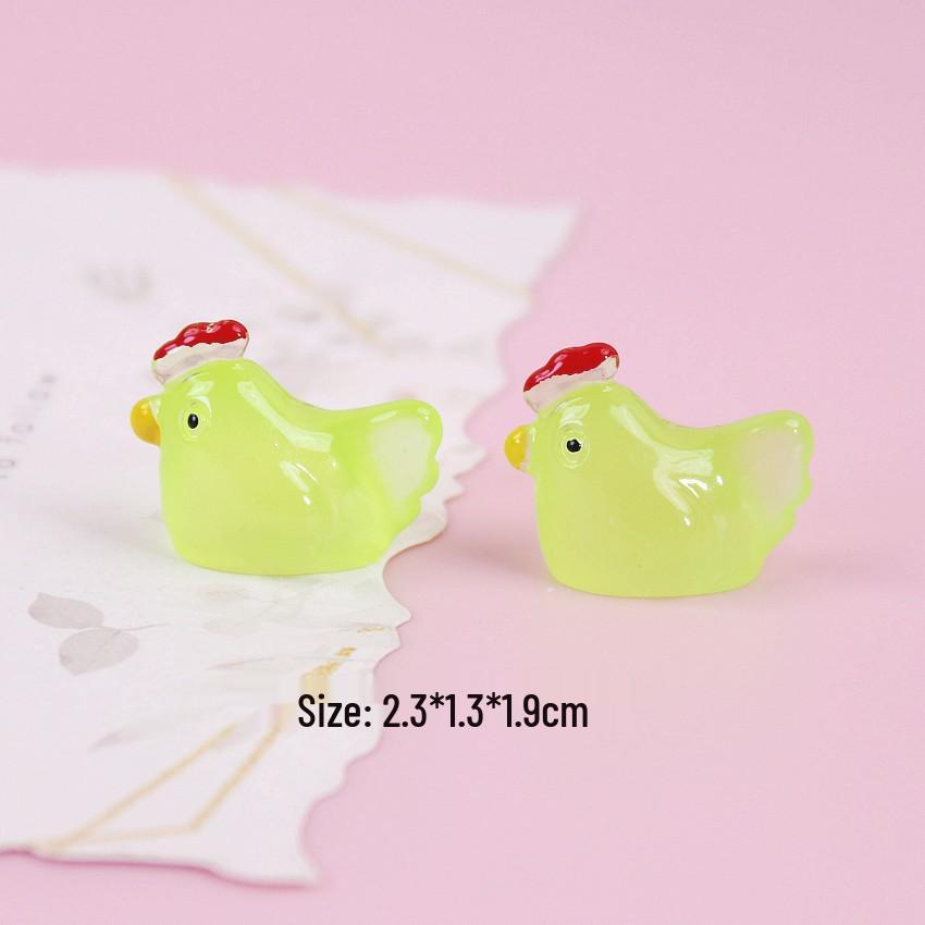 

3D Цыпленок Сделай сам Эпоксидные украшения и Мини-ночник Орнаменты Luminous Hen