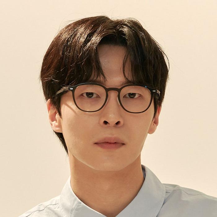 Alloaiweeo [The Air] Al5309 0910G Ultra-Light Arnel Frame Black Eyeglass Frame Blue Light Lens Selection