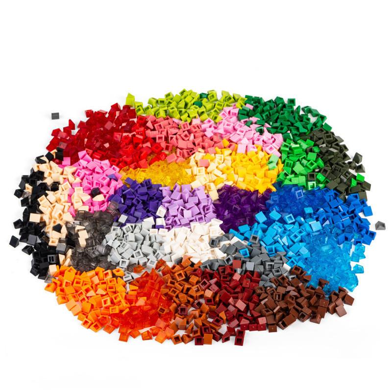 

200 шт. 54200 Slope 30 1x1x2/3 Кирпич Высокотехнологичная защелка для строительных блоков 50746 Детали Развивающие игрушки Подарки для детей