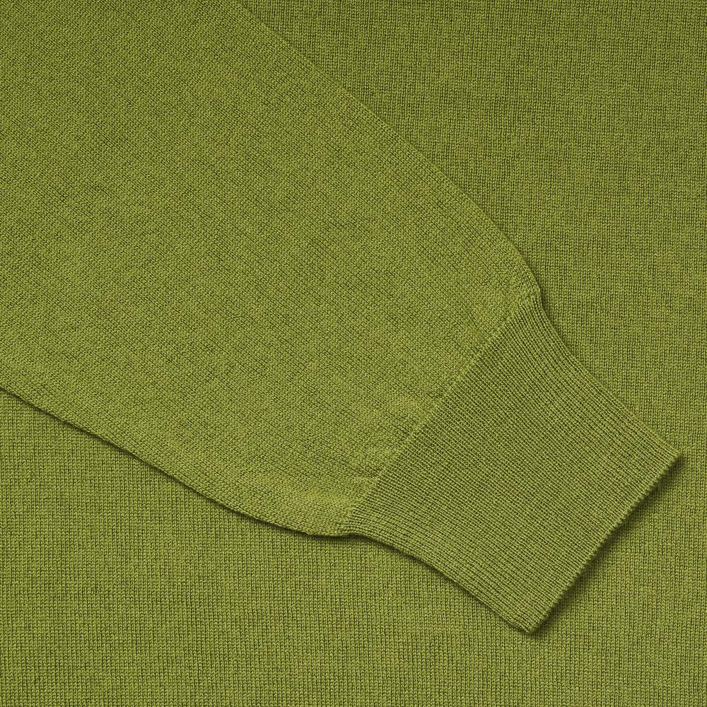 VERNO Cashtouch Crew-Neck Knit Green_Regular-Fit