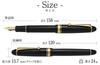 Pilot Fountain Pen Custom 742 Black FALCON FA Nib FKK-2000R-B-FA