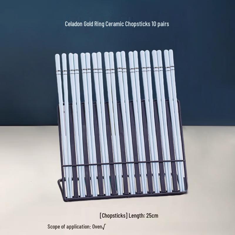 Jingdezhen Celadon Ceramic Chopsticks Set